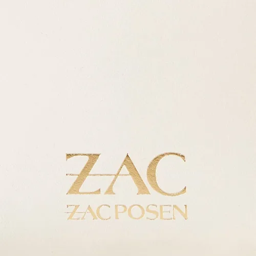 Vista 3 de ZAC Zac Posen Eartha - Cartera pequeña con cremallera para mujer, color perla
