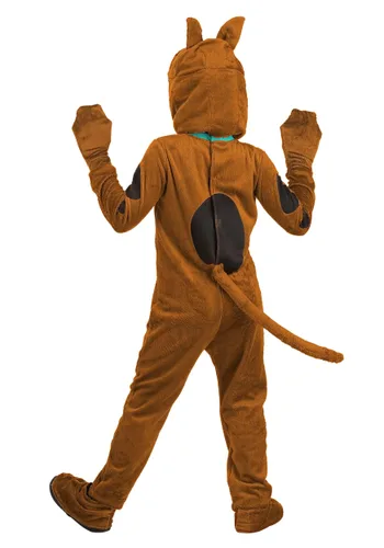 Vista 2 de Disfraz Deluxe de Scooby Doo para Niños Multicolor