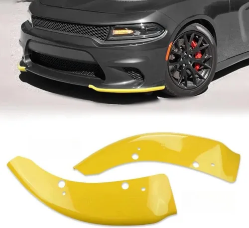 Vista 9 de Protector Divisor de Labio de Parachoques Delantero para Dodge Charger 2015-2023 Hellcat/SRT 39 /Scat Pack/RT Scat Pack/GT/RT No para Plus, Widebody