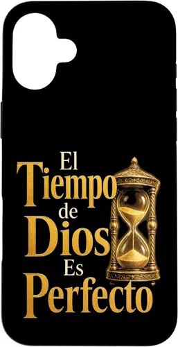 Vista 25 de Fe Cristiana El Tiempo De Dios ES Perfecto Hourglass Case for iPhone Air