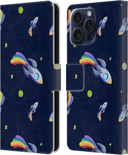 Vista 171 de Head Case Designs Officially Licensed Carla Morrow Colorful Space Dice Patterns Leather Wallet Case Compatible with Samsung Galaxy A07 4G