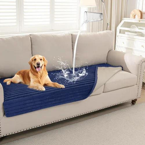 Vista 10 de Deep Dream Fundas de reposabrazos para sofá, juego de 2 fundas de reposabrazos impermeables y suaves, funda protectora lavable para silla reclinable