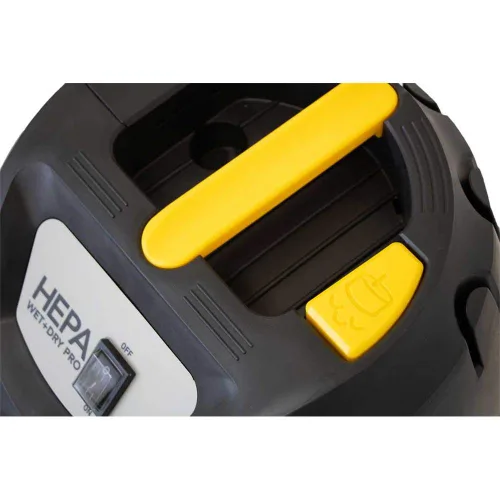 Vista 3 de Aspiradora HEPA para seco/mojado Dustless Technologies Wet+Dry Pro, 8 galones, negro (D1618)