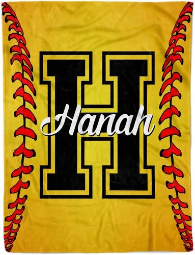Vista 15 de TEEMAN Manta de béisbol personalizada para niño, regalos de noche de béisbol para adultos mayores 2024, manta de bandera estadounidense, regalos