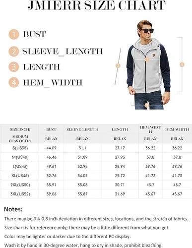 Vista 6 de JMIERR Camisas de franela para hombre, estilo casual, con botones, manga larga, a cuadros, chaquetas ligeras con bolsillos