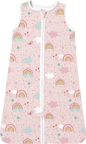 Vista 56 de TotAha Toddler Sleep Sack 2T-4T 0.5 TOG Wearable Blanket Sleeping Bag Safari de África