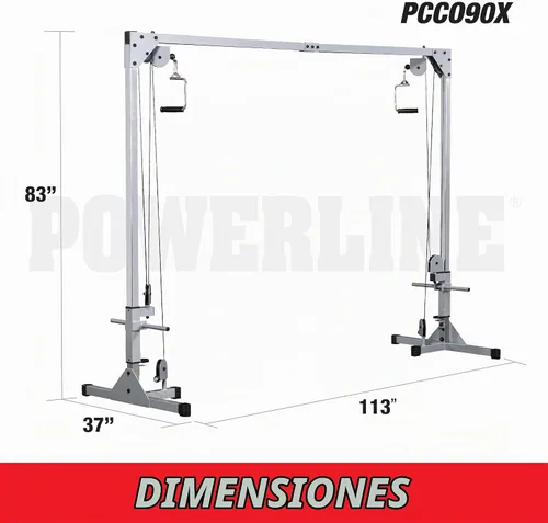Vista 2 de Body-Solid Best Fitness - Máquina de cable de entrenamiento funcional, pilas de pesas de entrenamiento de cuerpo completo, ejercicio de pecho y Negro