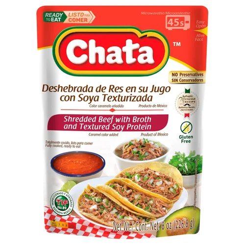Vista 16 de Chata Machaca de Res mexicana, carne de res triturada seca tradicional, 3.5 oz Listo para comer, solo calienta y sirve