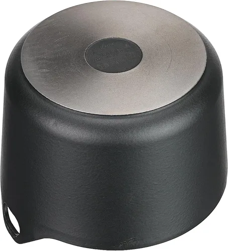 Vista 4 de Iittala Sarpaneva - Olla de hierro fundido con esmaltado negro, de 101 onzas líquidas (3 litros)