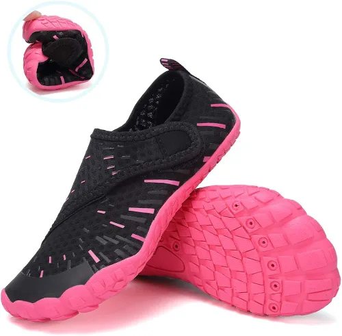Vista 4 de CIOR Zapatos acuáticos para niños y niñas, zapatos deportivos acuáticos ligeros (niños pequeñosniños grandes)
