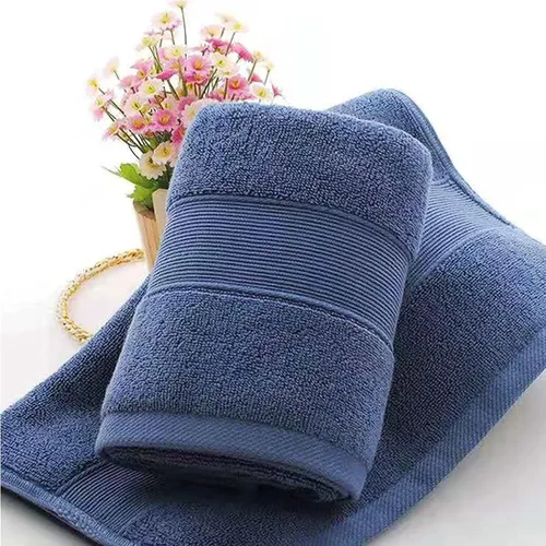 Vista 3 de RUIBOLU Juego de 2 toallas de mano para baño, toallas de mano de algodón ultra suaves y altamente absorbentes, tamaño 14 x 30 pulgadas, toallas
