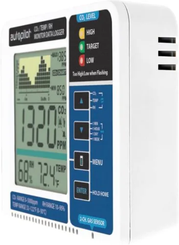 Vista 5 de Autopilot - Monitor de computadora de escritorio CO2 y registrador de datos