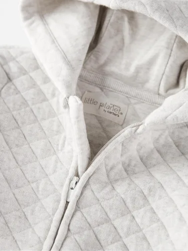 Vista 2 de little planet by carter's Mono acolchado de doble punto con capucha