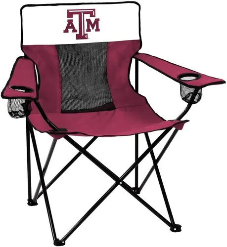 Vista 16 de Logo Brands NCAA Alabama Crimson Tide Elite Silla Portátil - Silla premium para exteriores con portavasos, marco de acero con recubrimiento