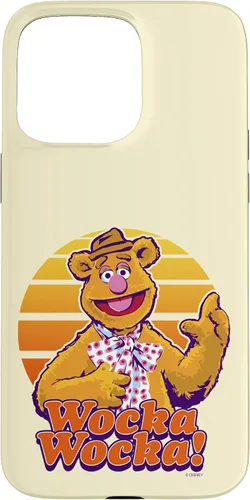 Vista 28 de Funda para iPhone 16 Disney The Muppets Fozzie Bear Wocka Wocka Retrato