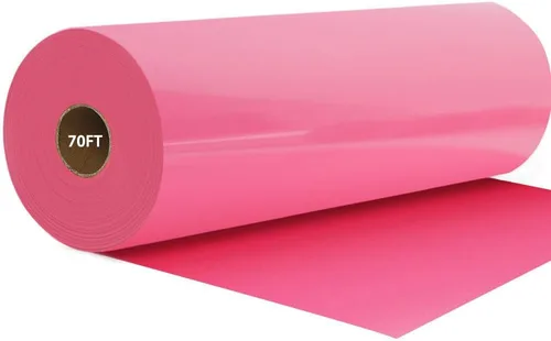 Vista 34 de FUNKAKA Paquete de vinilo HTV de transferencia de calor con purpurina, 12 rollos de vinilo para planchar de 12 pulgadas x 3 pies para camisetas, 12