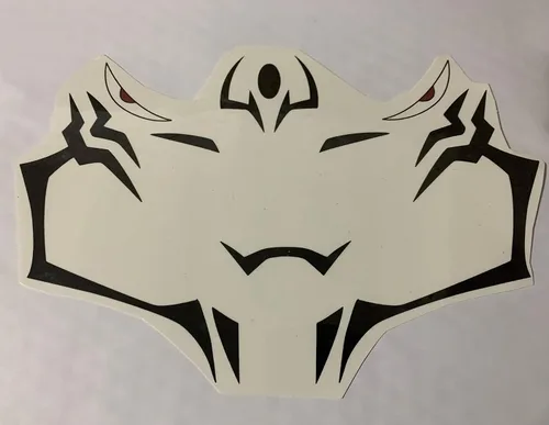 Vista 2 de Adhesivo temporal para tatuaje facial, Yuji Itadori, Ryomen Sukuna, accesorios de cosplay, fiesta de anime, disfraz de Halloween, hombres y mujeres