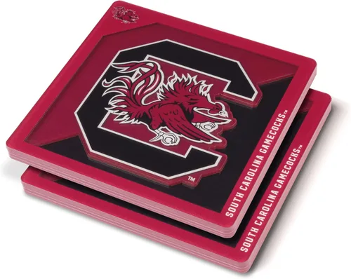 Vista 39 de YouTheFan NCAA Serie Logo 3D NCAA Posavasos