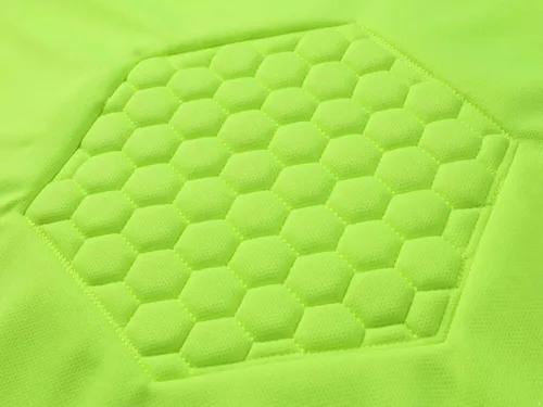 Vista 5 de TiaoBug Camiseta de portero de gladiador para niños, camiseta de portero acolchada para fútbol, uniformes de entrenamiento de equipo deportivo