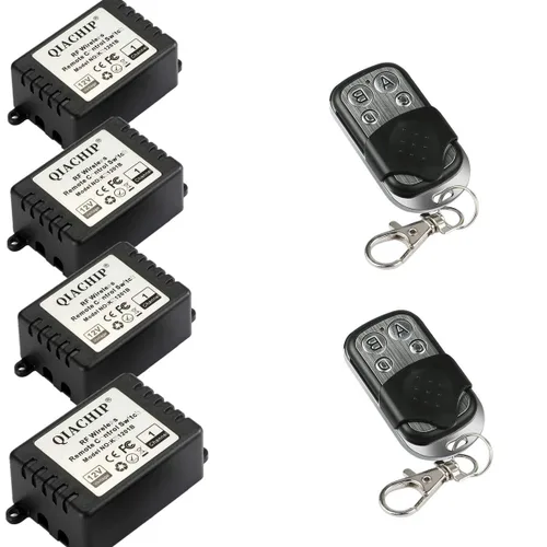 Vista 8 de QIACHIP EV1527 Controles remotos inalámbricos Rf433m 1 paquete (sin receptor)