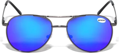 Vista 5 de Gafas de Lectura Clásicas de Metal - Lector de Gota de Lágrima con Bisagra de Resorte