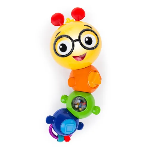 Vista 13 de Baby Einstein Exploradores Oceánicos Estrella Brillante y Pop, Estrella de Mar Sensorial Iluminada, Juguete de Succión para Silla Alta, para Bebés