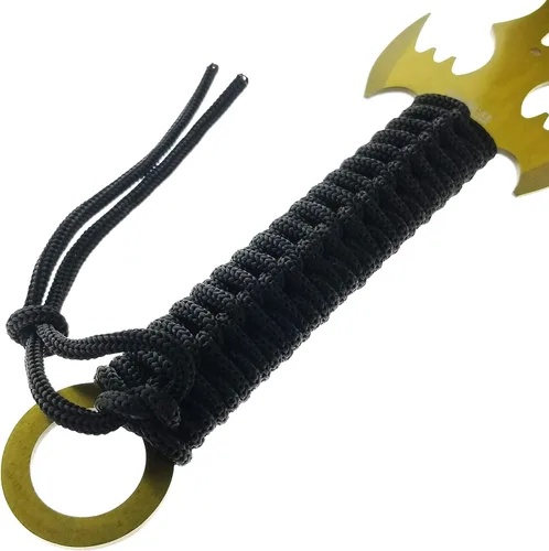 Vista 5 de 27" Bat Style Fixed Blade Machete Set. for Collection, Gift, Camping: Cut Ropes Branches and Open Boxes