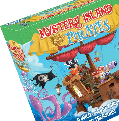 Vista 7 de Mystery Island Pirates - Juego de azulejos, por Outset Media, una carrera salvaje y loca por el tesoro, construye tu propio juego, dos juegos en una