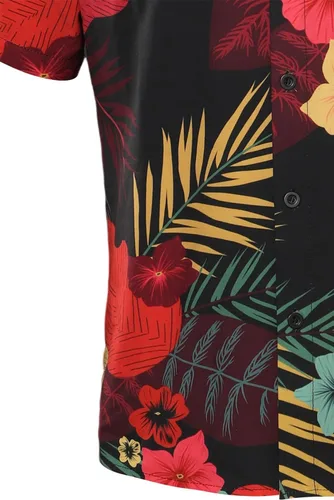 Vista 6 de Adult Luffy Shirt Cosplay Costume Monkey D Luffy Sleeve Floral Shirt Top Outfits Halloween Suit for Women Men