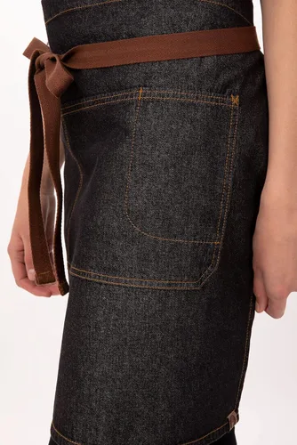 Vista 5 de Chef Works Unisex Memphis Half Bistro Apron