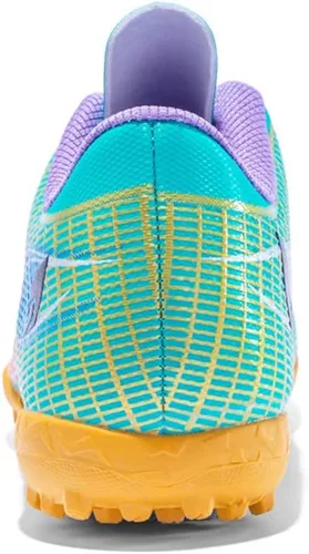 Vista 3 de Botas de fútbol FG para mujer, zapatos de tacos para hombre, zapatos de fútbol de equipo, zapatos de fútbol atléticos para interiores y exteriores