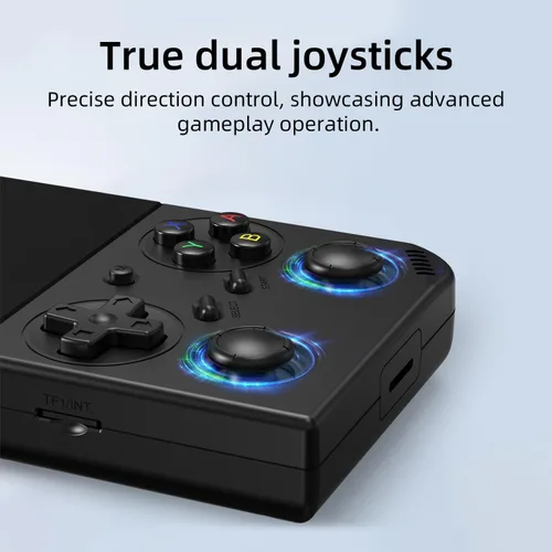 Vista 4 de Retro Handheld Game Console,Portable Game with 3.5 Inch IPS Screen,with 64G TF Card Pre-Installed 4353 Games Supports 5G WiFi Bluetooth HDMI and TV