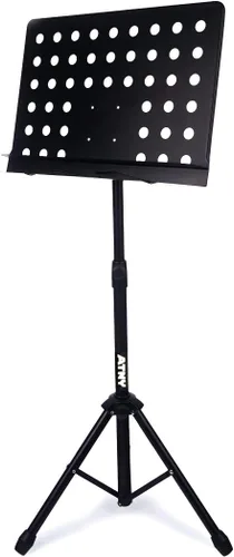 Vista 2 de ATNY Soporte de música plegable (negro) (mediano, negro)