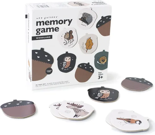 Vista 9 de Wee Gallery Juego de memoria, animales de la selva y naturaleza, juguete Montessori y juegos cerebrales para niños, actividad educativa para niños