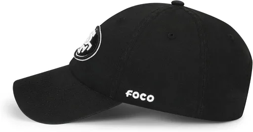 Vista 3 de FOCO NFL Gorras y Gorras Casuales para Hombres con Logotipo de Equipo de la NFL, Negro y Blanco