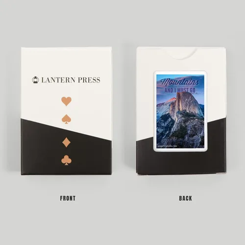 Vista 8 de Lantern Press Parque Nacional de Yosemite, California, The Mountains are Calling, Half Dome y Sunset