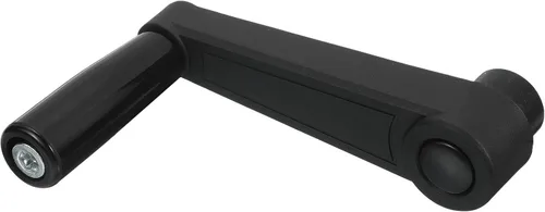 Vista 9 de uxcell Mango de máquina giratorio de 0.315 x 3.346 in (diámetro x L), mango de manivela de torno universal para máquina de molienda de torno