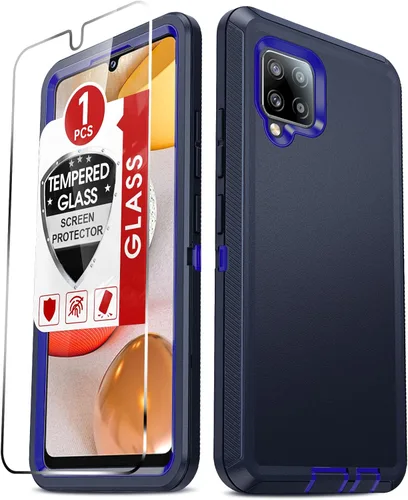 Vista 39 de LeYi Funda compatible con Samsumg Galaxy A05 4G: Galaxy A05 4G con resistente a los golpes, 3 en 1 de cuerpo completo, protección resistente