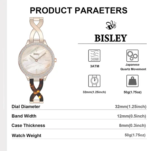 Vista 2 de Bisley Reloj de pulsera para mujer