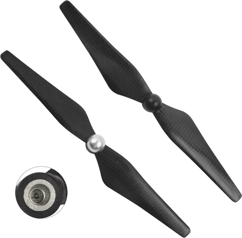 Vista 3 de FLYPIG 9450 Hélices autoaprietantes de fibra de carbono, 2 pares Negro