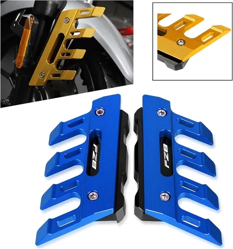 Vista 5 de Protectores de horquilla delantera para motocicleta guardabarros lateral para Yamaha FZ8 FZ-8 FZ 8 2000 2001 2002 2003 2004 2005 2006-2021 2020 2019