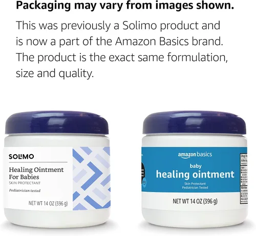 Vista 2 de Amazon Basics - Pomada curativa para bebés, probada por pediatras, 14 onzas, paquete de 1 (anteriormente Solimo)