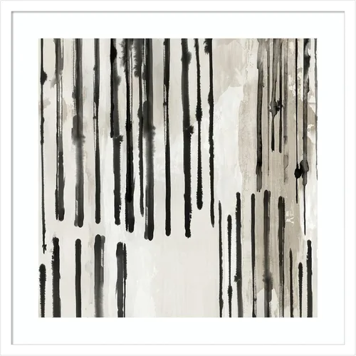 Vista 11 de Amanti Art Framed Wall Art Print 21x21 Linearity II by PI Studio, Abstract Wall Art, Modern Contemporary Decor, Medium Poster Painting Artwork for