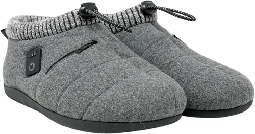Vista 17 de Pantuflas térmicas para hombres y mujeres: desgaste recargable para pies con 3 ajustes de temperatura que mantiene los pies calientes hasta 11 horas