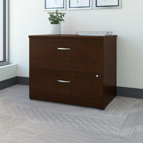 Vista 2 de Bush Business Furniture Archivador lateral Serie C en color cereza moca