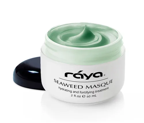 Vista 9 de Raya Azulen - Mascarilla calmante (602) Mascarilla de tratamiento facial calmante para pieles sensibles Tonifica y refina la tez Fabricado