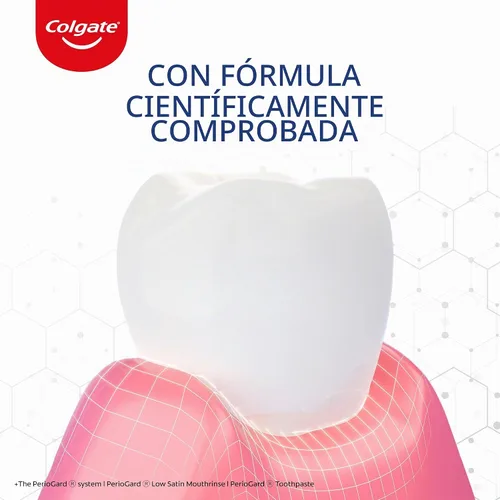 Vista 6 de Colgate Protección de las encías PerioGard pasta de dientes 90 grm/3.2 oz ayuda a combatir la placa, fórmula activa dual ayuda a mantener las encías