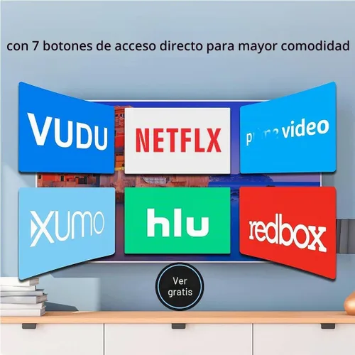 Vista 3 de Mando a distancia universal XRT140 compatible con todos los televisores