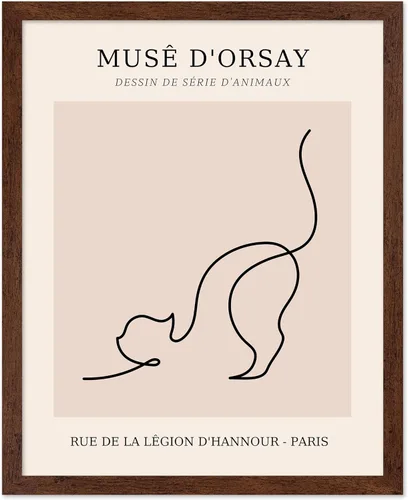 Vista 39 de Poster Master Póster Vintage – Impresión Retro de Dachshund – Arte de Perro – Dibujo Lineal – Arte de Boceto – Regalo para Niños, Niñas y Amantes