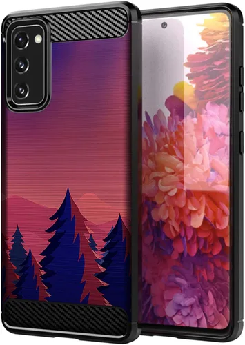 Vista 34 de CasesOnDeck - Carcasa compatible con Samsung Galaxy S20 FE (2020) / S20 FE 5G), color negro